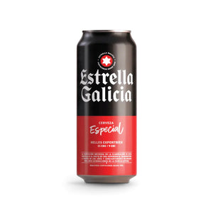 Estrella Galicia Cerveza Lager 24 x 500ml Cans