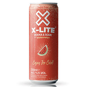 X-LITE Vodka & Soda - Watermelon (12x33cl)