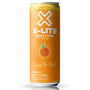 X-LITE Vodka & Soda - Orange (12x33cl)