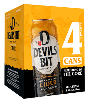 Devils Bit Cider 4 x 500ml Pack 4.5%