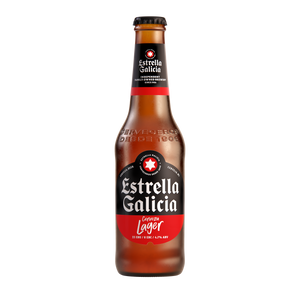 Estrella Galicia Cerveza Lager Lager 12 x 330ml Bottles